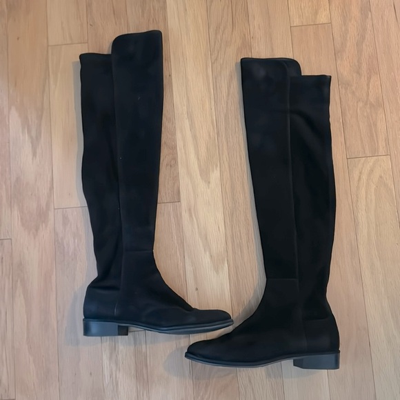 Stuart Weitzman | Black Suede | Over-the Knee Boot | size 6 - Picture 1 of 8